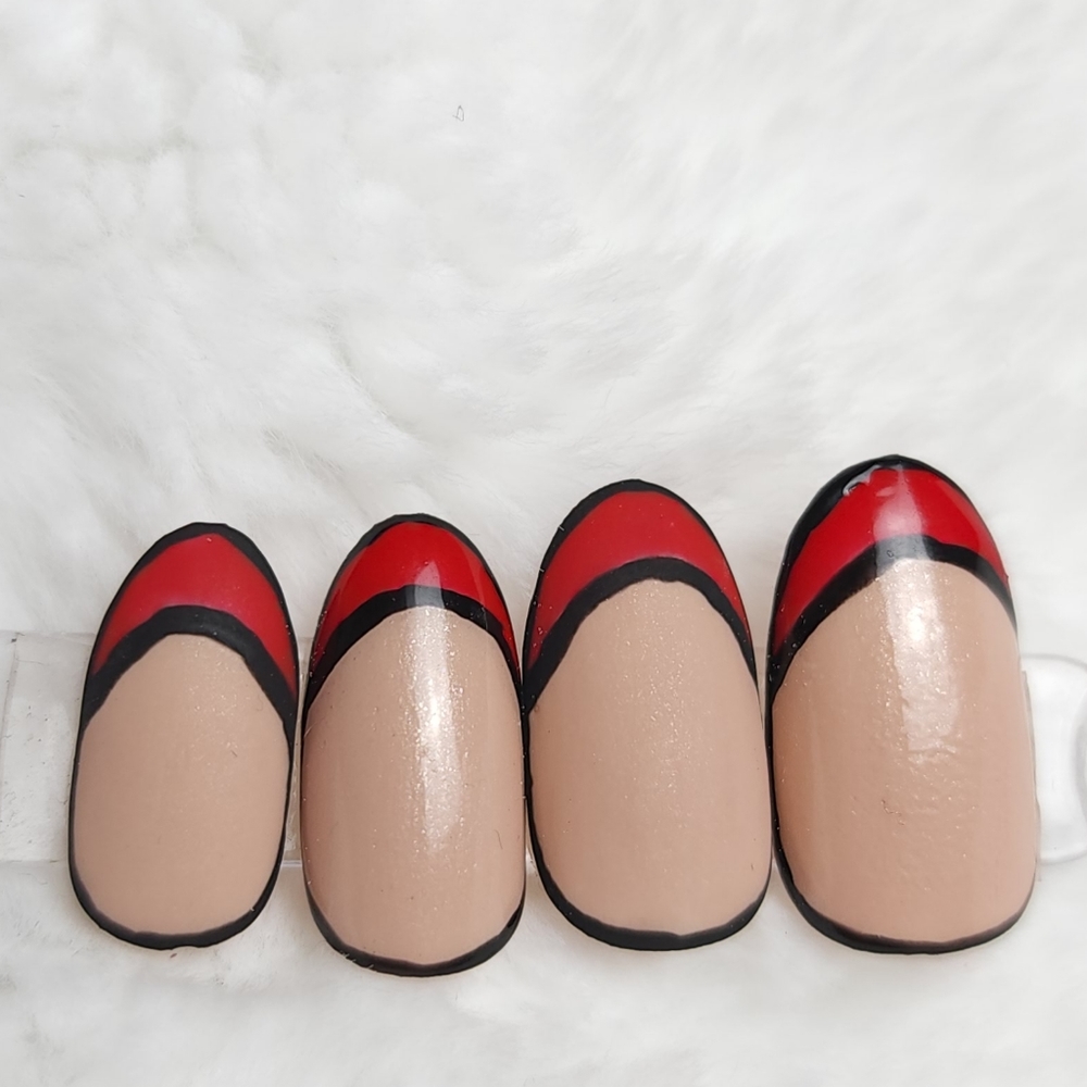 Retro Press-on Nails